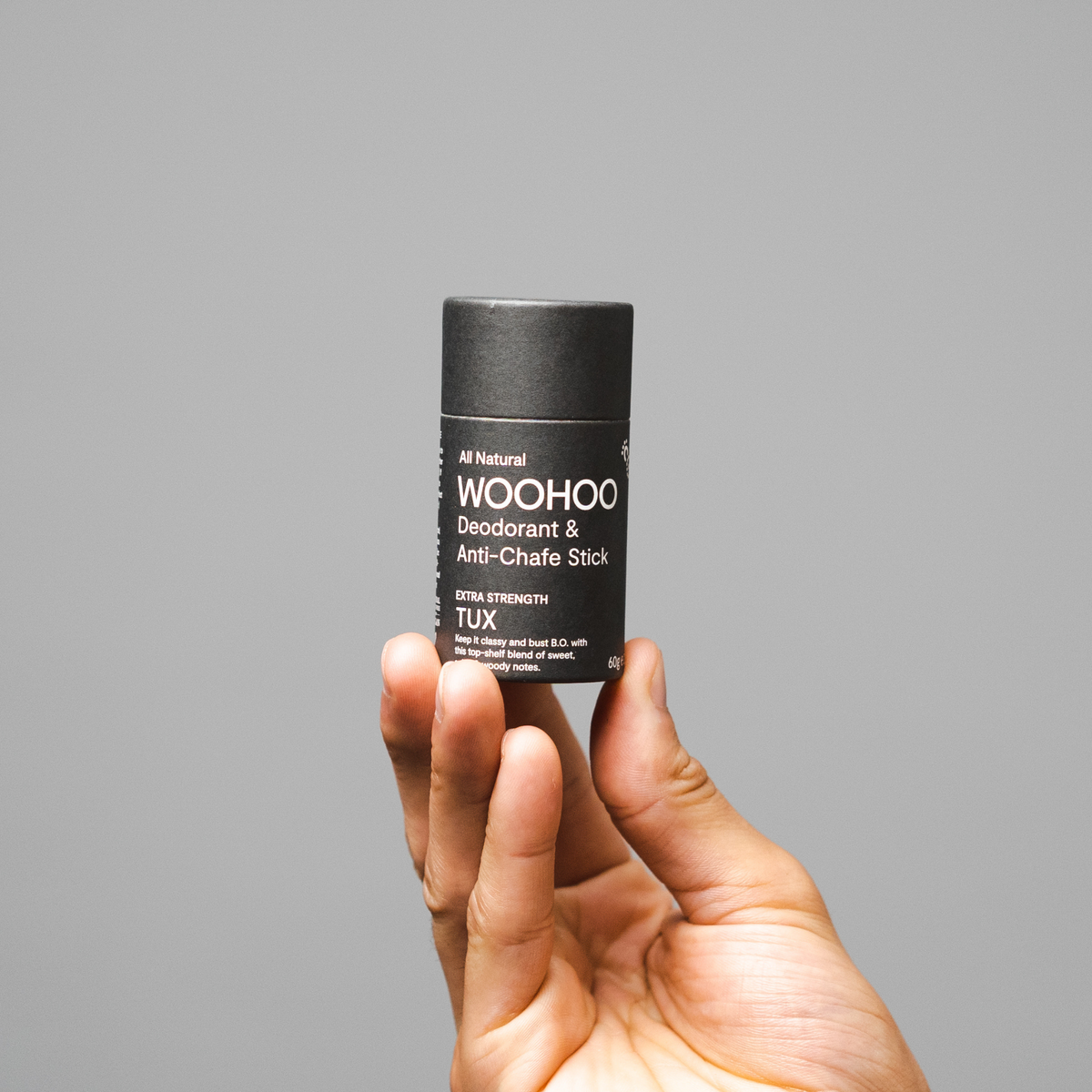 Woohoo Natural Deodorant &amp; Anti-Chafe Stick (Tux) 60g
